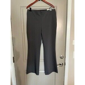 Rachel Zoe Flare leg Slim up top Gray Pull On Pants Sz 14 NWT ***